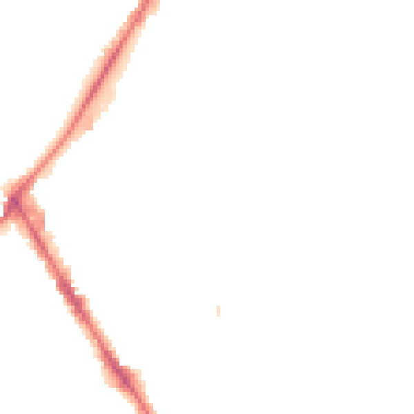 Night-time road noise heatmap for CB1 2EA