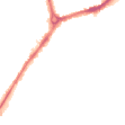 Night-time road noise heatmap for CB1 2LS