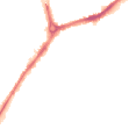 Night-time road noise heatmap for CB1 2LX