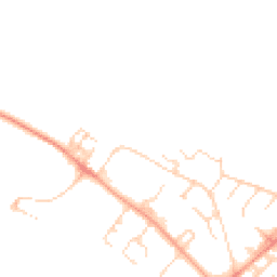 Daytime road noise heatmap for CB1 3LN