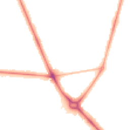 Night-time road noise heatmap for CB1 7BW