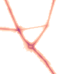 Night-time road noise heatmap for CB1 7RS