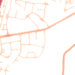 Daytime road noise heatmap for CB1 8NS