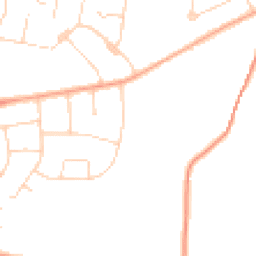 Daytime road noise heatmap for CB1 8PU