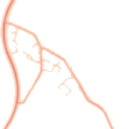 Daytime road noise heatmap for CB1 9AS