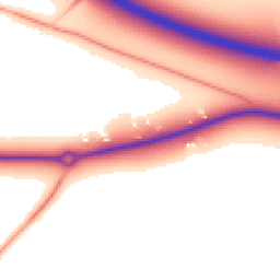 Daytime road noise heatmap for CB1 9AT