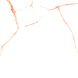 Night-time road noise heatmap for CB11 3DE