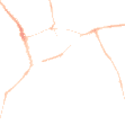 Night-time road noise heatmap for CB11 3DJ