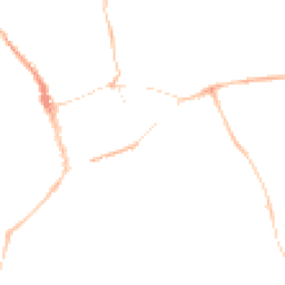 Night-time road noise heatmap for CB11 3DQ