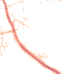 Daytime road noise heatmap for CB11 3FE