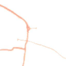 Daytime road noise heatmap for CB11 3GU