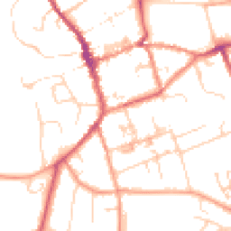 Daytime road noise heatmap for CB11 3HX