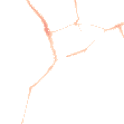 Night-time road noise heatmap for CB11 3HX