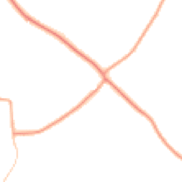 Daytime road noise heatmap for CB11 3LX