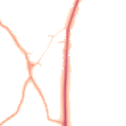 Daytime road noise heatmap for CB11 3NN