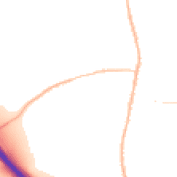 Night-time road noise heatmap for CB11 3QT