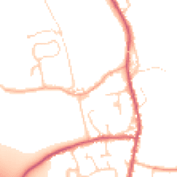 Daytime road noise heatmap for CB11 3TZ