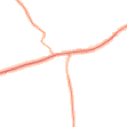 Daytime road noise heatmap for CB11 3UH