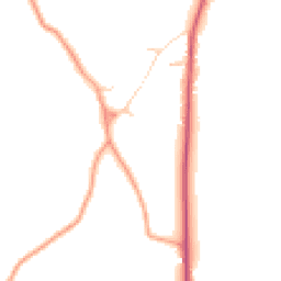 Daytime road noise heatmap for CB11 3YG