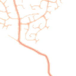 Daytime road noise heatmap for CB11 4DR