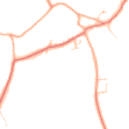 Daytime road noise heatmap for CB11 4GX