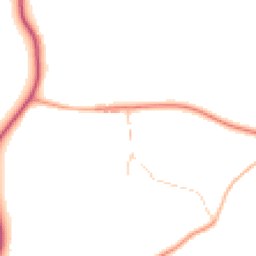 Daytime road noise heatmap for CB11 4JB