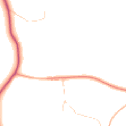 Daytime road noise heatmap for CB11 4JF