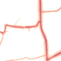 Daytime road noise heatmap for CB11 4LD