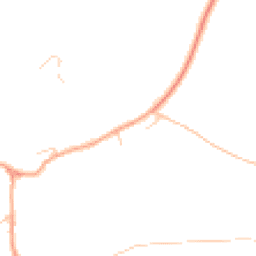 Daytime road noise heatmap for CB11 4LZ