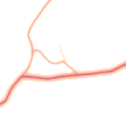 Daytime road noise heatmap for CB11 4PP