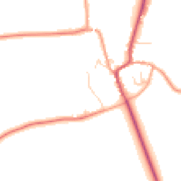 Daytime road noise heatmap for CB11 4TG