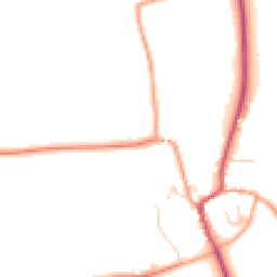 Daytime road noise heatmap for CB11 4TH