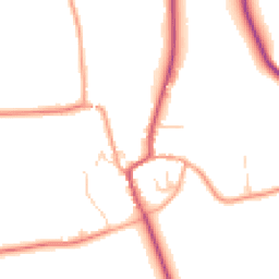 Daytime road noise heatmap for CB11 4TJ
