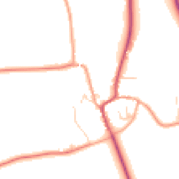 Daytime road noise heatmap for CB11 4TQ