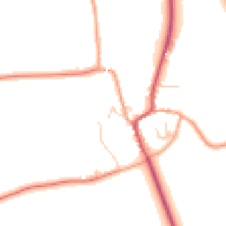 Daytime road noise heatmap for CB11 4TX