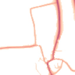 Daytime road noise heatmap for CB11 4TY
