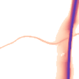 Night-time road noise heatmap for CB11 4UJ