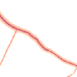 Daytime road noise heatmap for CB11 4UL