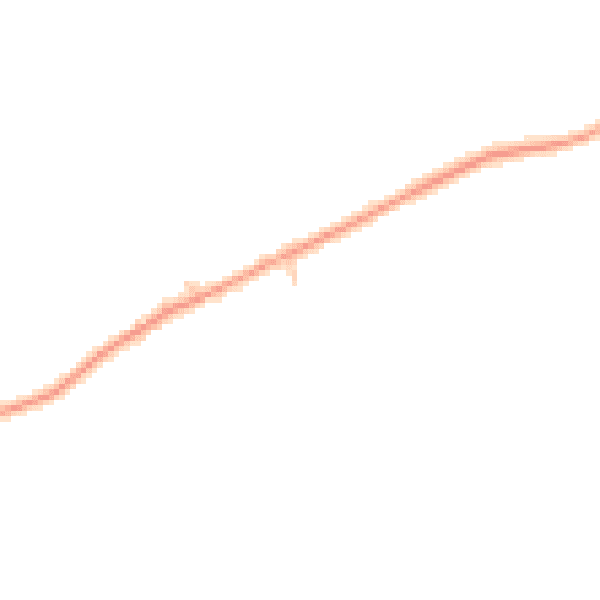 Daytime road noise heatmap for CB11 4XE