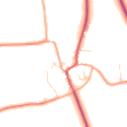 Daytime road noise heatmap for CB11 4XU