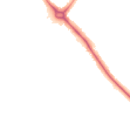 Night-time road noise heatmap for CB2 0AL