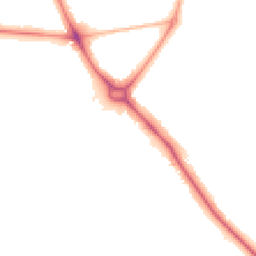 Night-time road noise heatmap for CB2 0QZ