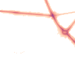 Night-time road noise heatmap for CB2 0SB