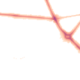 Night-time road noise heatmap for CB2 0SE