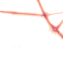 Night-time road noise heatmap for CB2 0SF