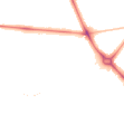 Night-time road noise heatmap for CB2 0SG