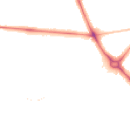 Night-time road noise heatmap for CB2 0SQ