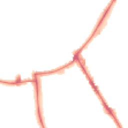 Night-time road noise heatmap for CB2 1EG