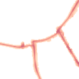 Night-time road noise heatmap for CB2 1EL