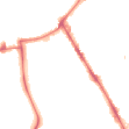 Night-time road noise heatmap for CB2 1HA